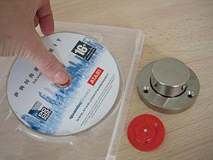 Clip antivol de rechange pour boîtier DVD antivol TOP SECURITY BDVDA.