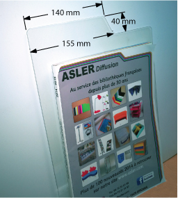 Intercalaire BD transparent 