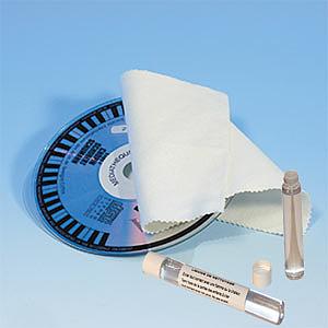 Chiffon microfibres lisse BLANC pour CD/DVD ou tous supports fragiles