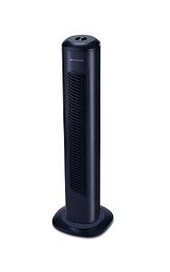 Ventilateur colonne noir à oscillation 90°