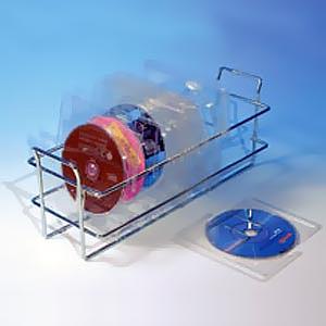 Panier CD/CDROM garni de 50 blisters hauts