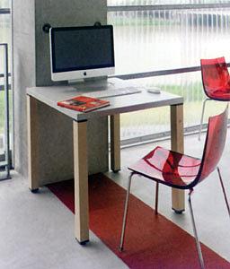 Poste info peu profond P60cm consultation assise 