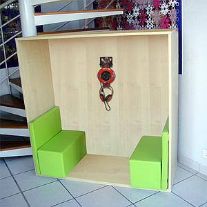 Cabine d'écoute CD enfant