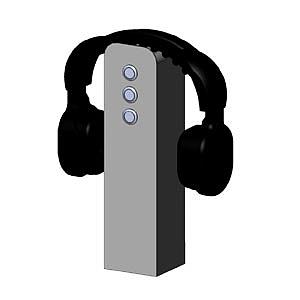 Point d'écoute MP3 à poser