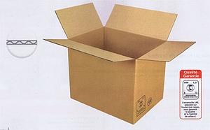 Caisses americaines simple cannelure