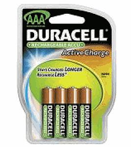 Piles rechargeables Duracell AAA