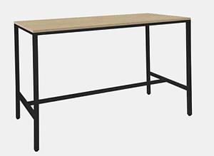 Table haute rectangulaire