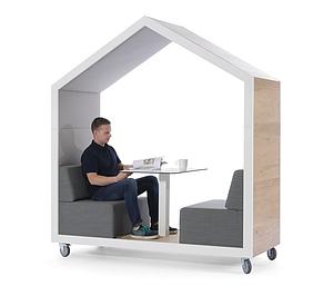 Cabane mobile et modulable "Pause café"