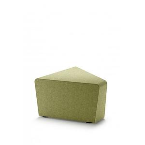 Pouf angle 45° modulaire MENDI tissu ou PVC enduit