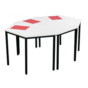 Table polyvalente rectangulaire 4 pieds carrés
