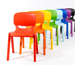 Chaise polyvalente en PPP monobloc ultra-résistante pour ADULTE ou ENFANT  