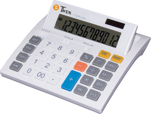 Calculatrice de table W-1200 solar