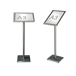 Cadre clippant A4 OU A3 sur pied FIXE