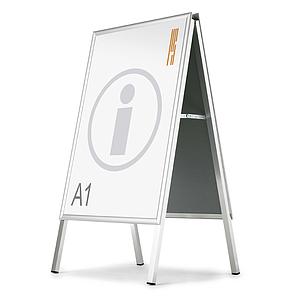 Chevalets d’affichage R°/V° étanches pour INTÉRIEUR