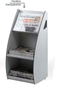 Présentoir pour journaux 
