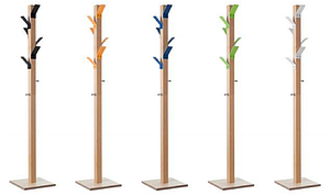 Porte-manteaux design en bois , épuré