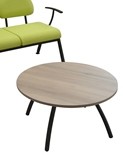 Table basse ronde pieds "arche"