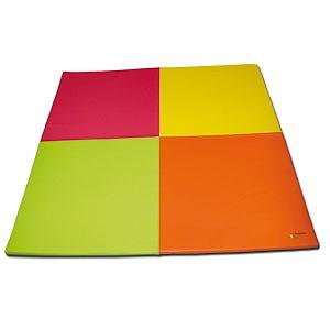 Tapis damier couleurs TENDANCE pour espace jeunesse