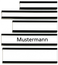 porte-étiquettes magnétiques
