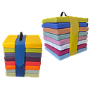 Kit de 8 galettes de sol coloris "panachés à la carte "