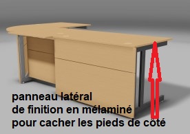 Voile de piétement banque de prêt gamme DPBURECO