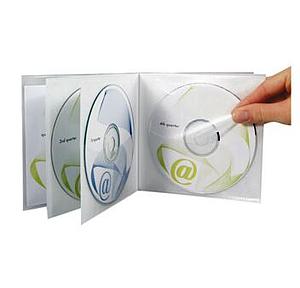 Pochettes multiples CD/DVD avec protection non tissée