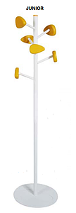 Porte-manteau JUNIOR sur pied central 6 patères