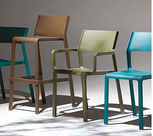 Chaise Design en PPP renforcé fibres de verre 