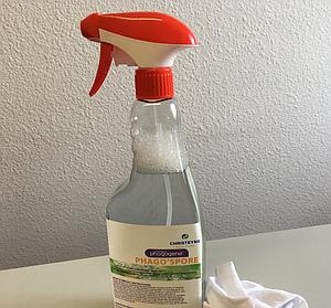 Spray désinfectant toutes surfaces norme 14476 