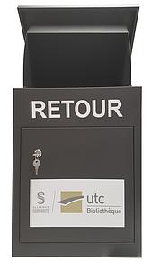 MINI boîte retour extérieure métal 