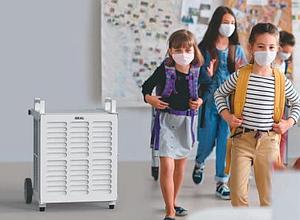 Purificateur d'air PRO mobile spécial "écoles" ou grandes pièces très fréquentées 