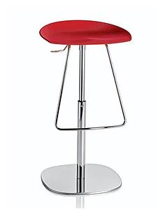 Tabouret haut DESIGN pivotant sur pied réglable 