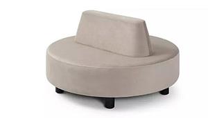 Banc ROND XXL AVEC dossier  