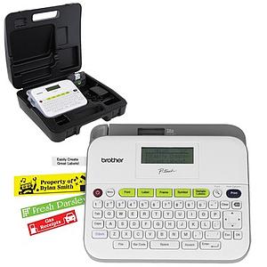 Titreuse/coteuse BROTHER PTOUCH D410 VP Avec malette et adaptateur secteur