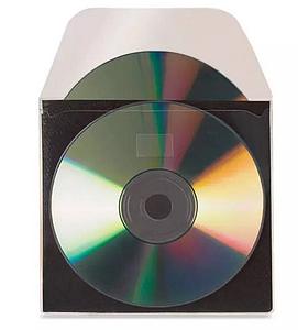 Pochette CD adhésive 1 ou 2 CD