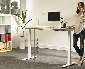 Table  ERGONOMIQUE ELECTRIQUE réglable en hauteur