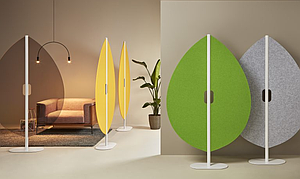 Panneau acoustique design forme "arbre" thème 'nature"  