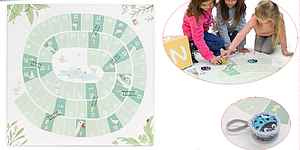 Tapis-Jeu d'animation en mousse: jeu de l'oie