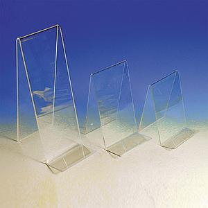 Chevalet multimedia - support livre plexi simple face A POSER