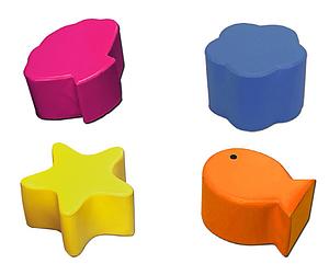 Poufs formes diverses