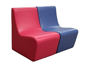 Chauffeuse/banquette mousse ADULTE ligne DROITE basique sur châssis bois