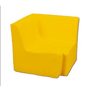Fauteuil d'angle en mousse 90° 